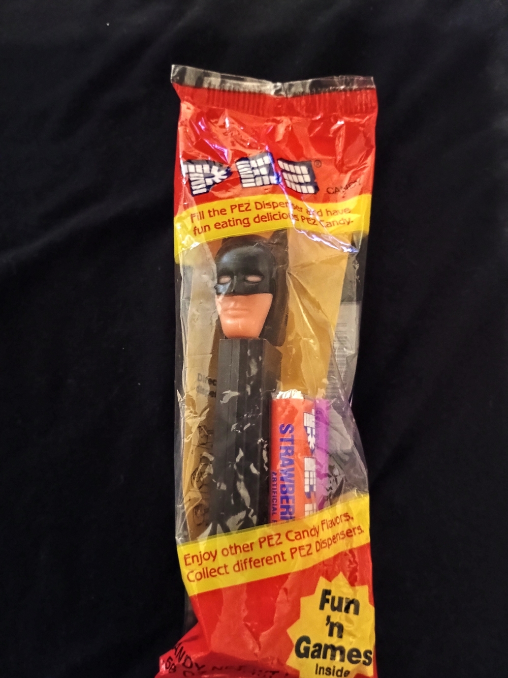 PEZ Batman Head Candy Dispenser - BRAND NEW!!